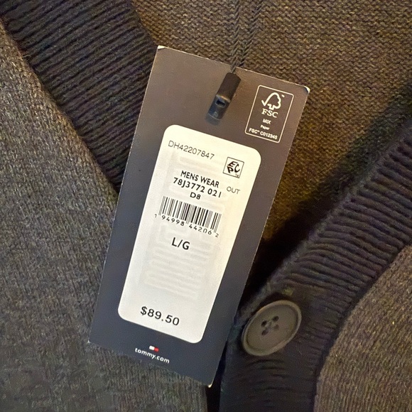 Men’s New Cardigan Tommy cardigan - Picture 2 of 3